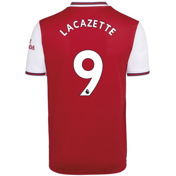 Camiseta Arsenal NO.9 Lacazette 1ª 2019-2020 Rojo